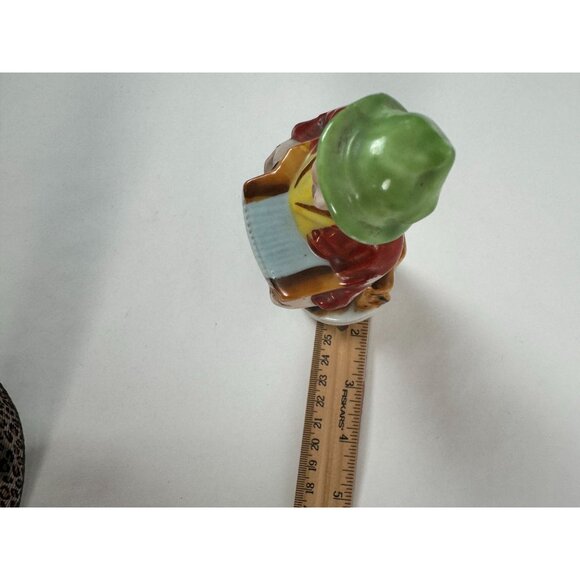 Vintage Porcelain Figurine Of Accordion Player Made In Japan Hand-Painted Collec - Picture 6 of 16